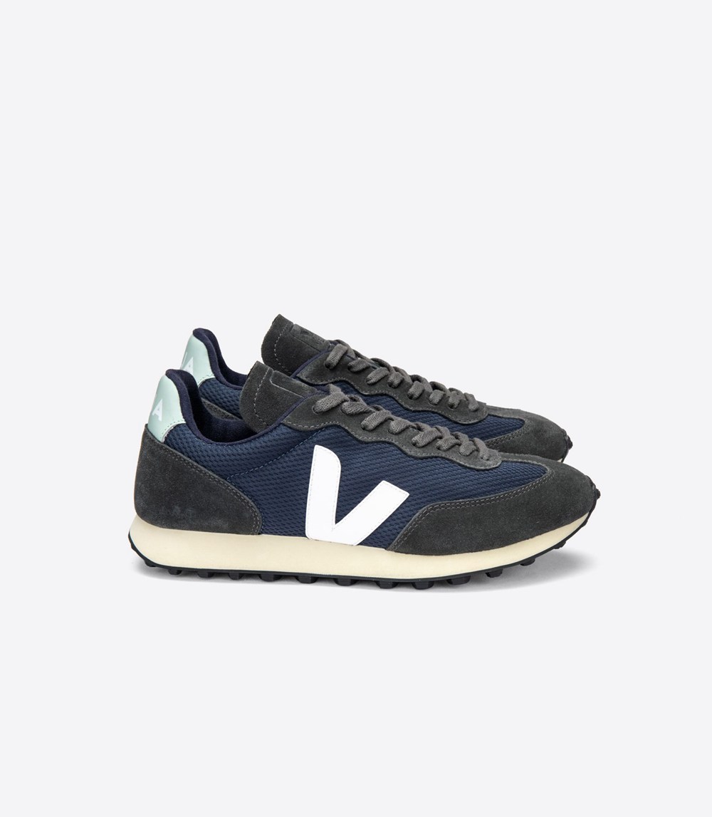 Veja Sneakers Dam - Rio Branco Alveomesh - Marinblå/Vita - 568297-VIS